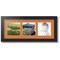 ArtToFrames Collage Photo Picture Frame with 3 - 5x5 inch Openings, Framed in Black with Over 62 Mat Color Options and Regular Glass (CSM-3926-95)